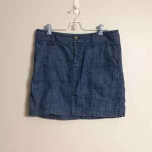 Cotton Mini Skirt